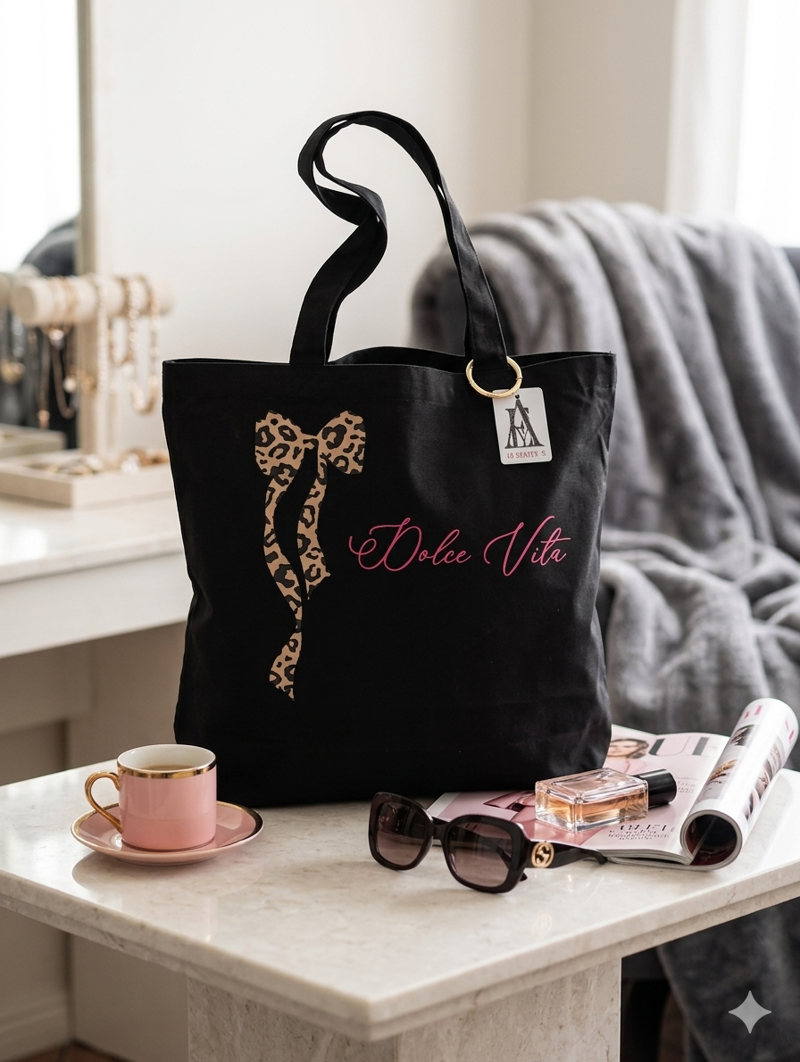 👜 Sac “Dolce Vita” – Le cadeau chic et personnalisé pour célébrer toutes les mamans