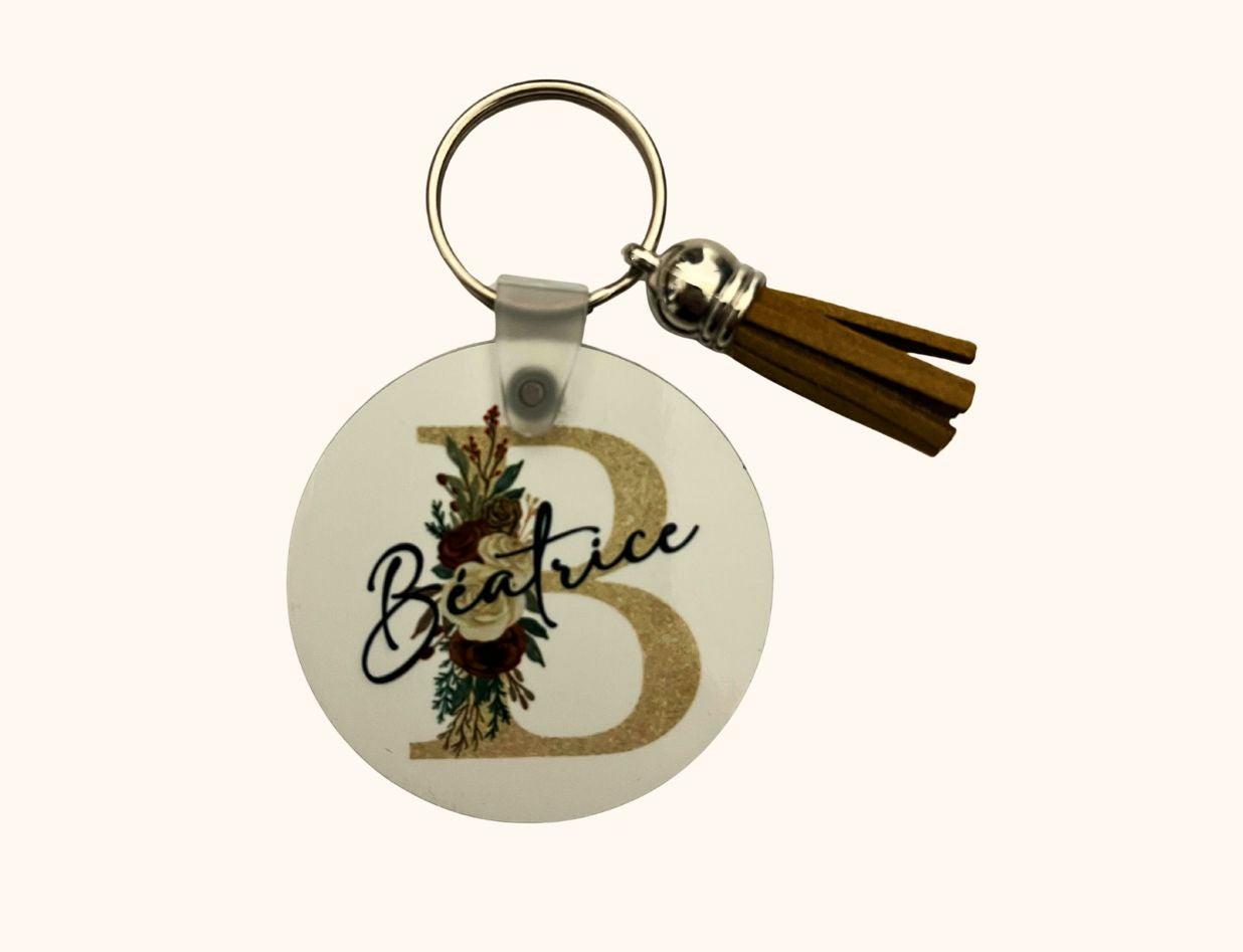 Porte Clefs personnalisable LETTRE